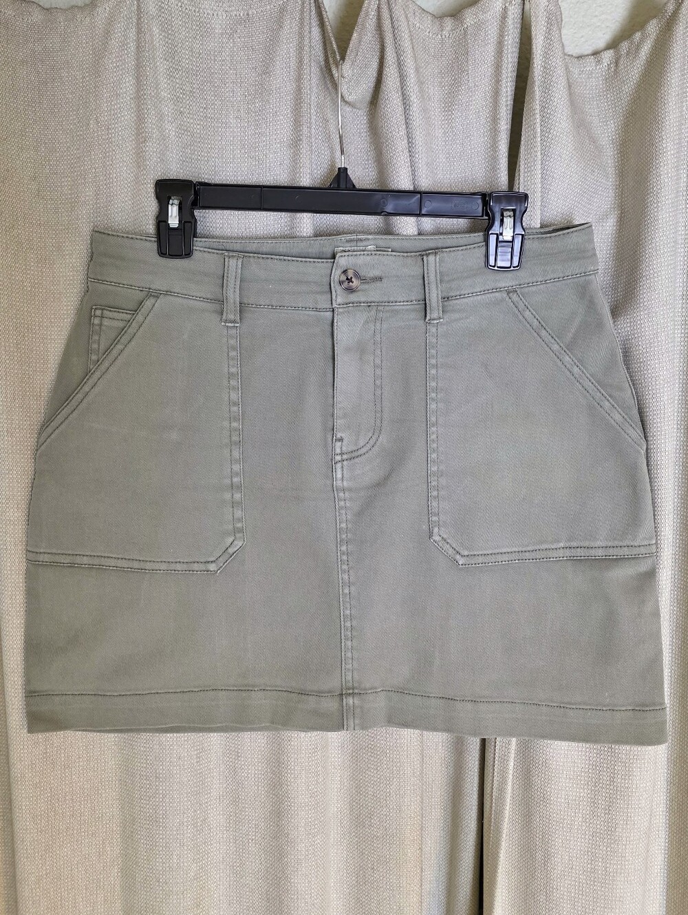 Faherty - Sage Green Mini Skirt